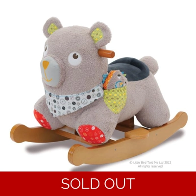 Little Bird Told Me Baby Bear Infant Rocker